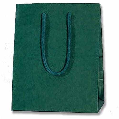 HEIKO 手提げ紙袋 カラーチャームバッグ グリ