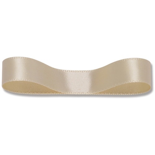 HEIKO シングルサテンリボン アイボリー 12