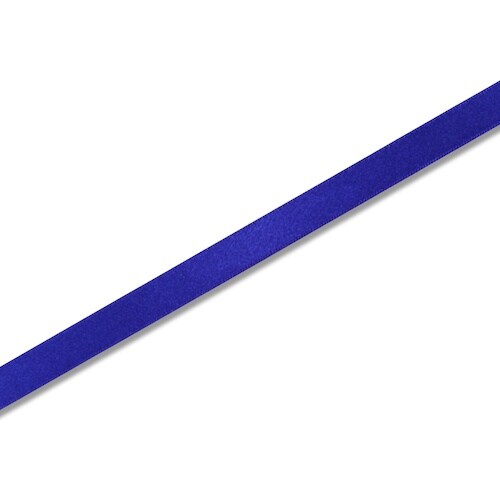 HEIKO シングルサテンリボン アオ 12×20