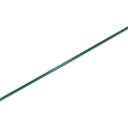 HEIKO シングルサテンリボン グリーン 3×2