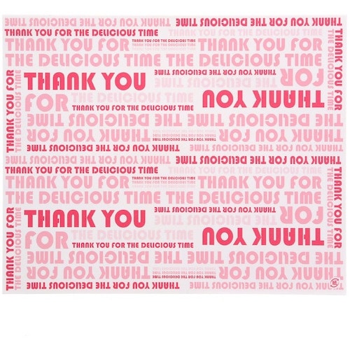 HEIKO クレープ包装紙 デリシャスタイム ピン