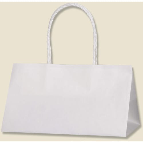 HEIKO 手提げ紙袋 Pスムースバッグ 白無地