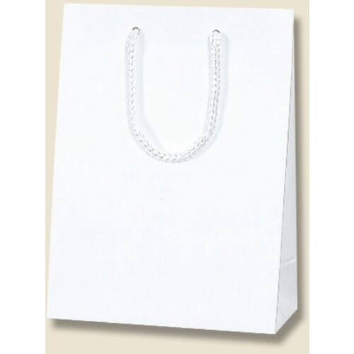 HEIKO 手提げ紙袋 Kバッグ 白エンボス T−