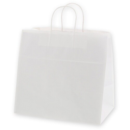 HEIKO 手提げ紙袋 25チャームバッグ 白無地