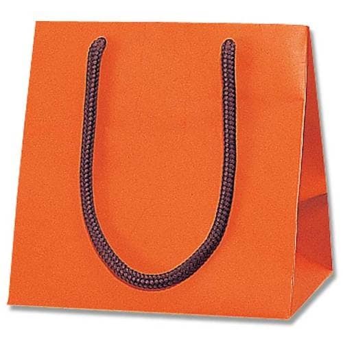 HEIKO 手提げ紙袋 ブライトバッグ Dオレンジ