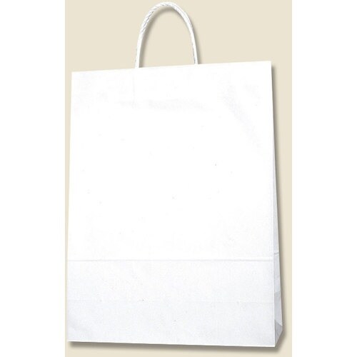 HEIKO 手提げ紙袋 スムースバッグ 白無地 カ