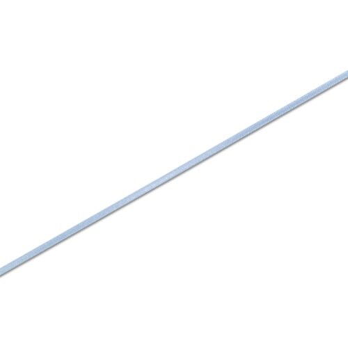 HEIKO シングルサテンリボン サックス 3×2