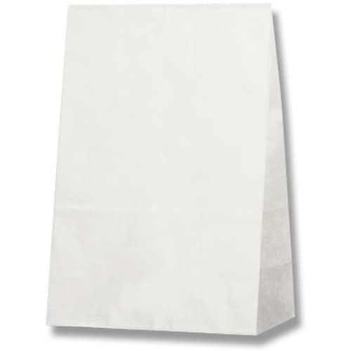 HEIKO 耐油角底袋 白無地 S1F 50枚入り