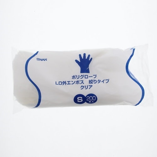 スワン ポリグローブ LD外エンボス200枚入り