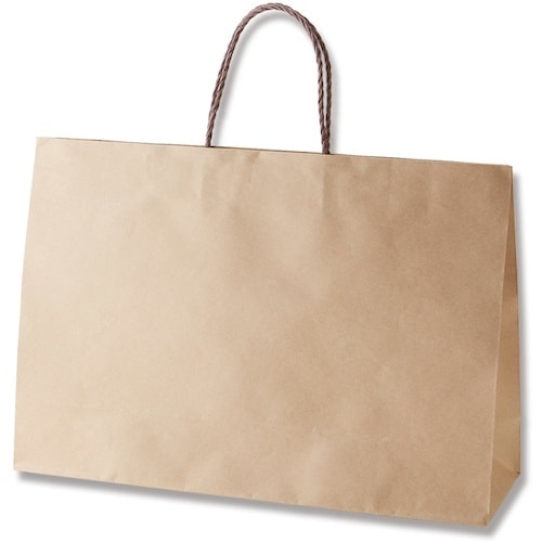 HEIKO 手提げ紙袋 スムースバッグ 未晒無地