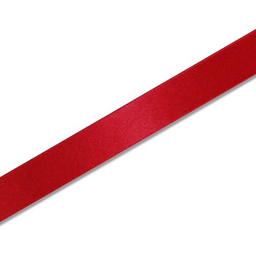 HEIKO シングルサテンリボン Xアカ 24×2