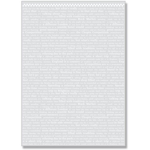 HEIKO OPP袋 クリスタルパック チェッカー