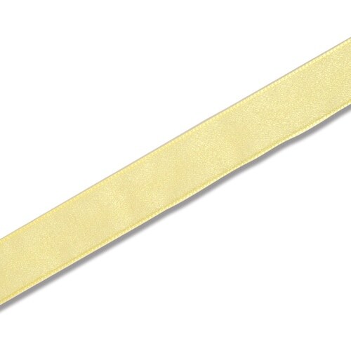 HEIKO Fオーガンジーリボン キイロ 24×3