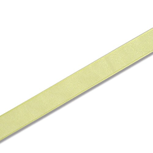 HEIKO Fオーガンジーリボン ライム 24×3