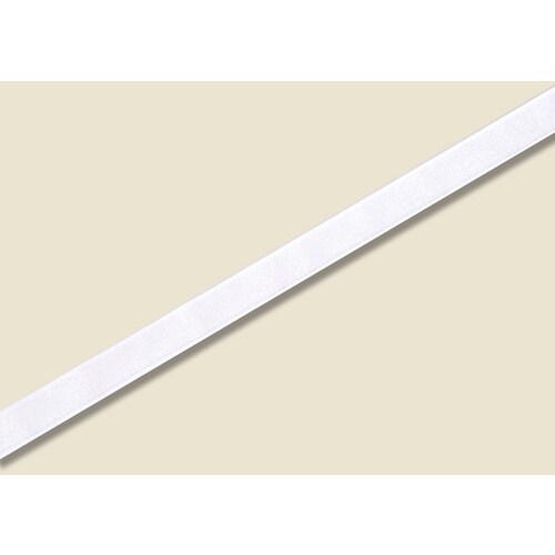 HEIKO Fオーガンジーリボン シロ 12×30