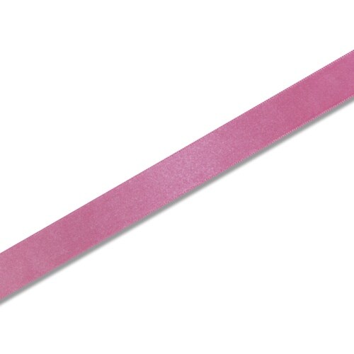 HEIKO シングルサテンリボン ムラサキ 18×