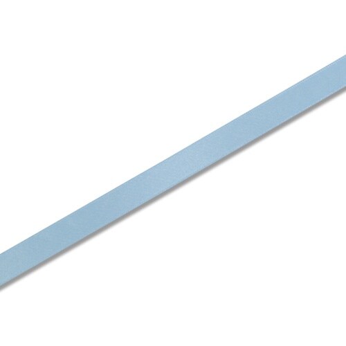 HEIKO シングルサテンリボン サックス 12×