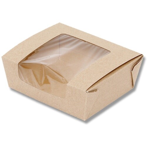 HEIKO 窓付フードボックス クラフト S 20