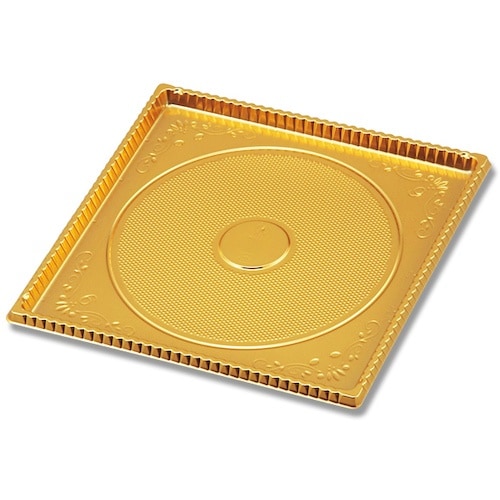 HEIKO 手提げケーキ箱用トレー ホワイト 6号