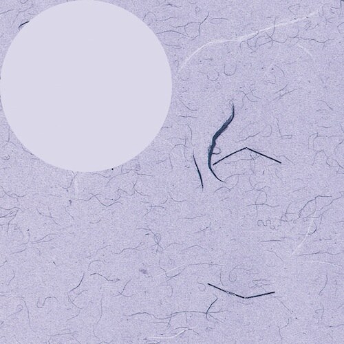 HEIKO 包装紙 ふうび 紫 半才 100枚入り