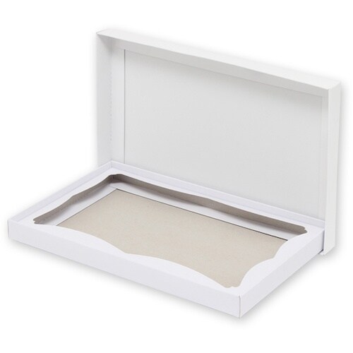 HEIKO デラックス白無地箱 S−3F 深 ハン