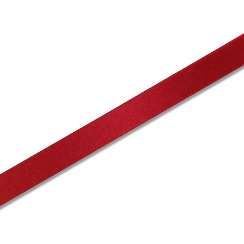 HEIKO シングルサテンリボン Xアカ 18×2