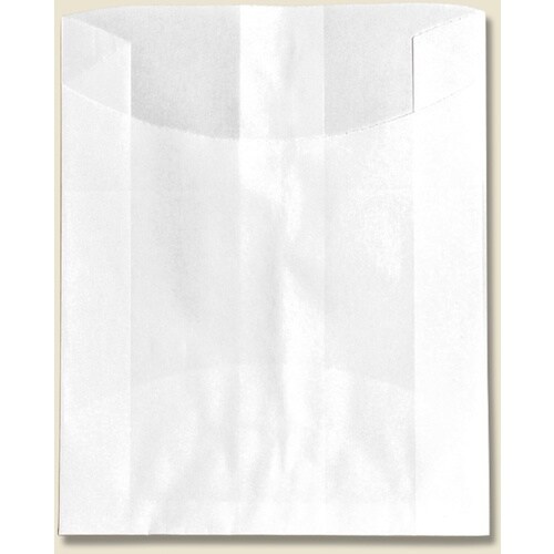 HEIKO 食品袋 耐油スナック袋 白無地 100