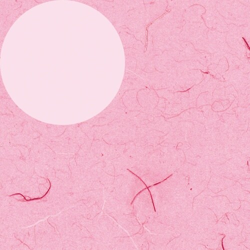 HEIKO 包装紙 ふうび ピンク 半才 100枚