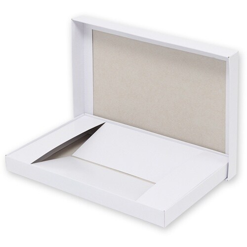 HEIKO デラックス白無地箱 K−3 靴下3足用