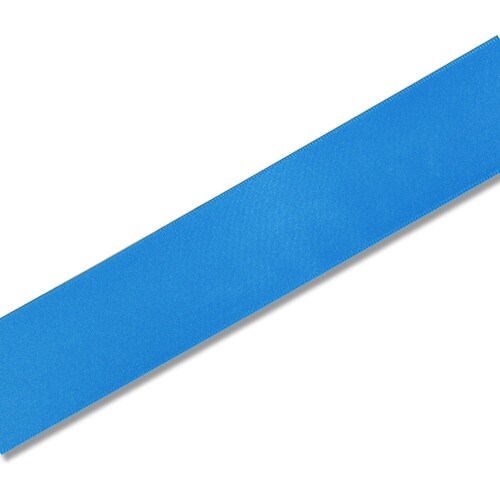 HEIKO シングルサテンリボン Rブルー 36×