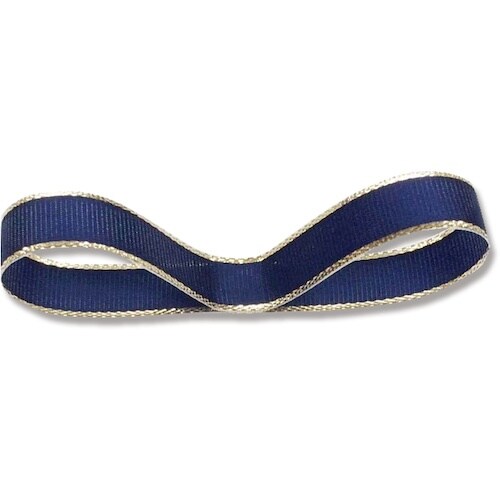 HEIKO カールリボン ネイビー 12×30