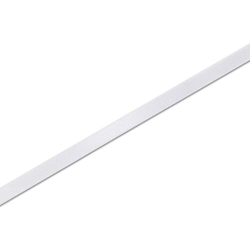 HEIKO シングルサテンリボン シロ 9×20