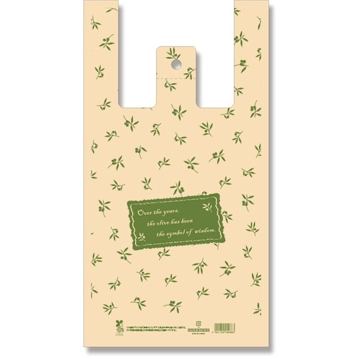 HEIKO レジ袋 バイオハンドハイパー オリーブ