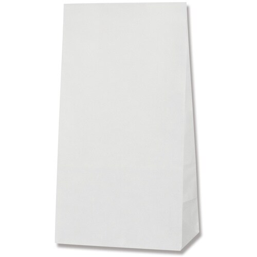 HEIKO 耐油角底袋 白無地 No.6 50枚入