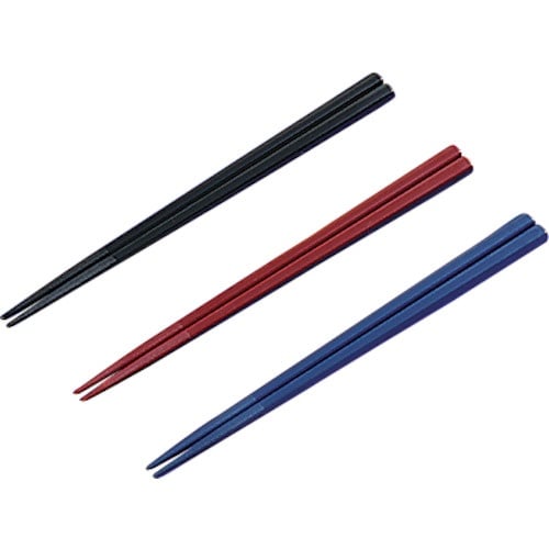 蝶プラ 金剛箸 18.0cm(バラ)レッド