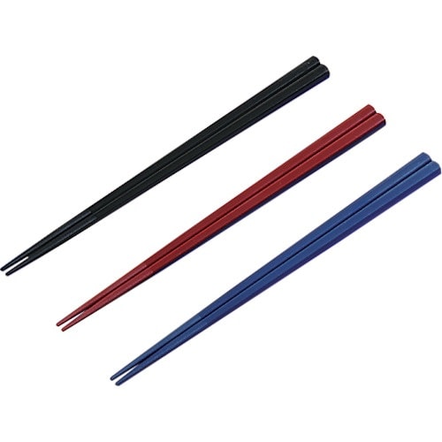 蝶プラ 金剛箸 22.5cm(バラ)ブルー