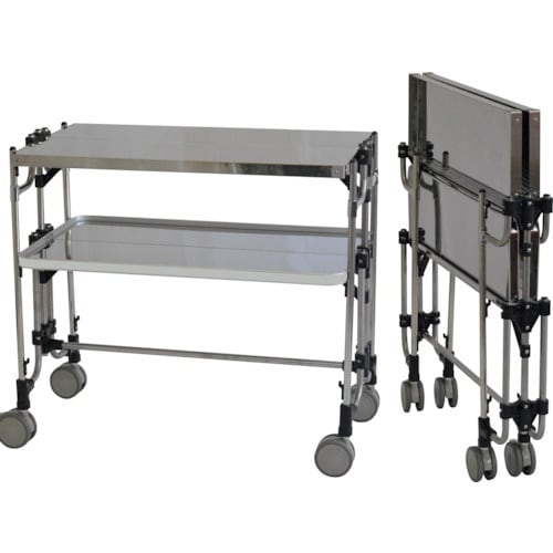 トクヤマ 折りたたみ式作業台ワゴン