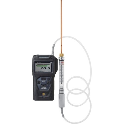 新コスモス 燃焼排ガス用デジタル酸素濃度計 XP−