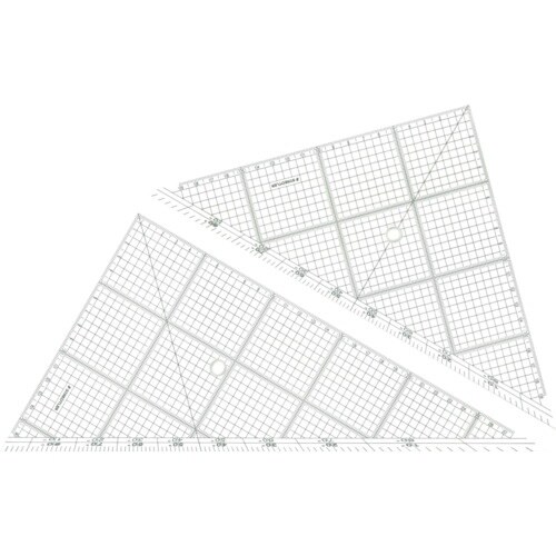 ステッドラー 722574)レイアウト用方眼三角定