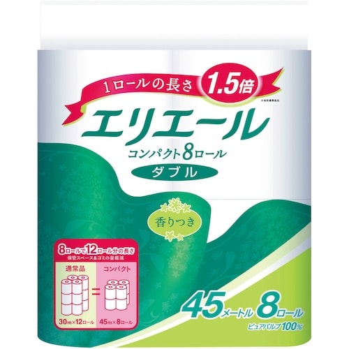 エリエール トイレットティシュー コンパクト8R