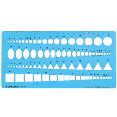 ステッドラー 722403)テンプレート 組合せ定