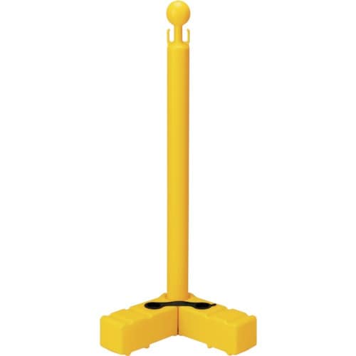 緑十字 チェーンスタンド 本体:黄 ベース:黄 C