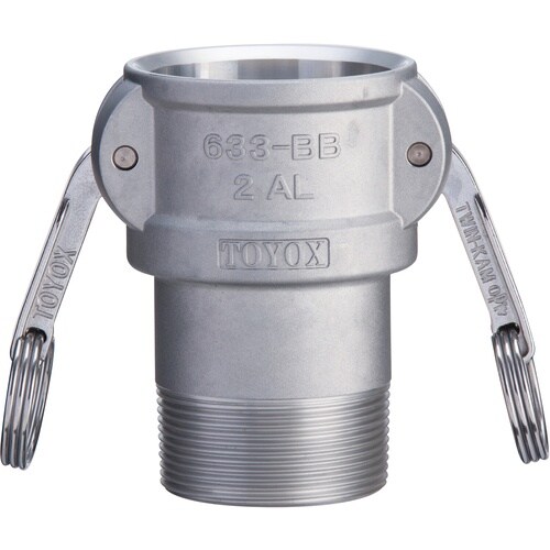 TOYOX カムロック カプラー オネジ アルミ