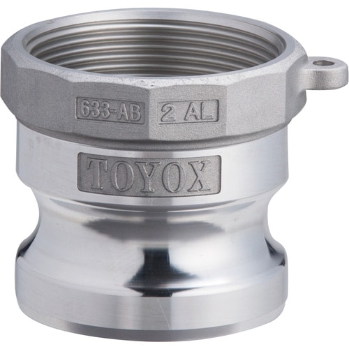 TOYOX カムロック アダプター メネジ アルミ