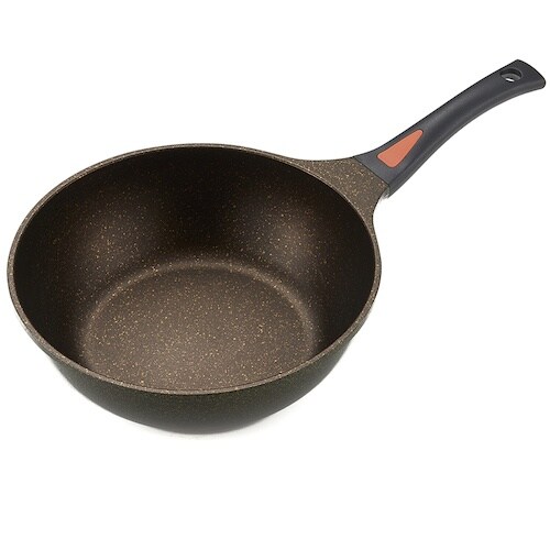 アイメディア IHゴールドマーブルフライパン 26