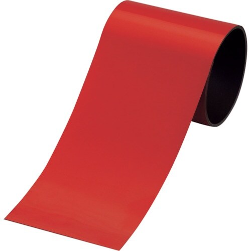 緑十字 マグネットシート 反射タイプ 赤 マグネ1