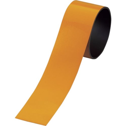 緑十字 マグネットシート 反射タイプ 黄 マグネ5