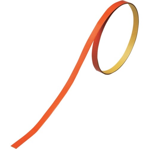 緑十字 ヘルメット用ラインテープ(反射) オレンジ