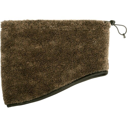 カジメイク 防風ネックウォーマー ライトブラウン