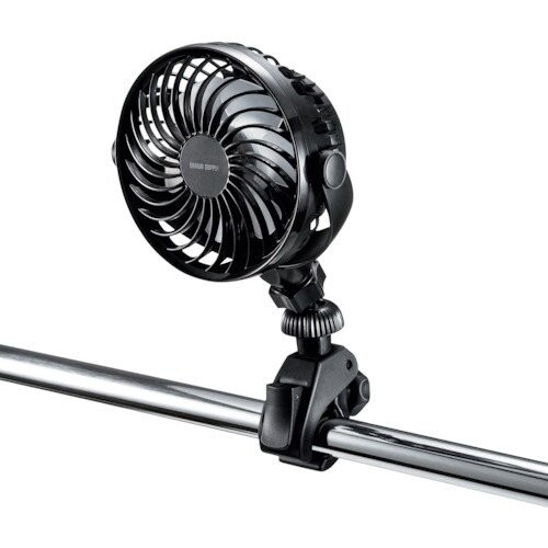 SANWA 小型クランプ扇風機
